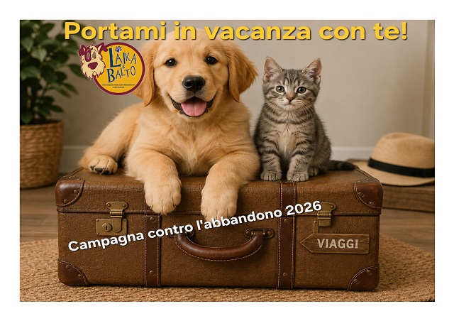campagna conro abbandono 2026